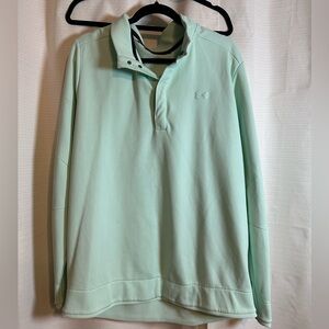Under Armour Men's Mint Green Golf Shirt